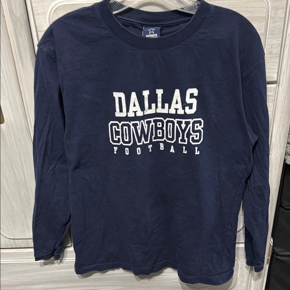 NFL Kids Navy Blue Long Sleeve Shirt